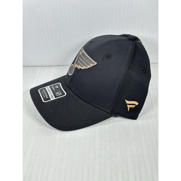 Fanatics NHL St. Louis Blues Military Appreciation Adjustable Black Hat NWT - Picture 3 of 5